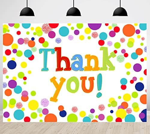 תודה לך תפאורות צבעוני נקודות צילום רקע תודה לעובדים רופאים אחיות מורים ראשון מגיבים תמיכה קישוטי תמונה ספקי צד באנר