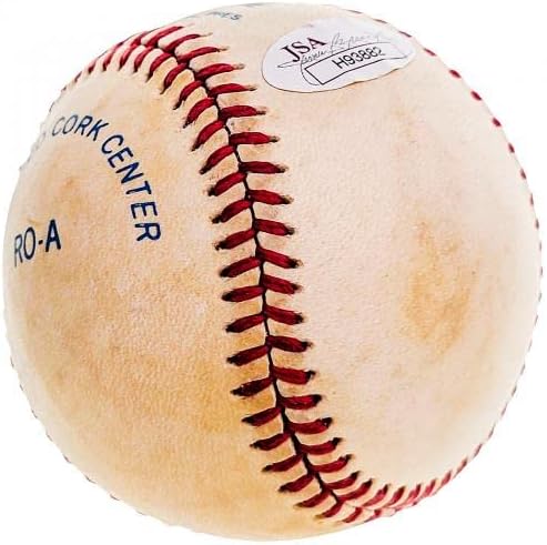 טוני קובק חתימה רשמית AL בייסבול ניו יורק ינקי JSA H93882 - כדורי בייסבול עם חתימה