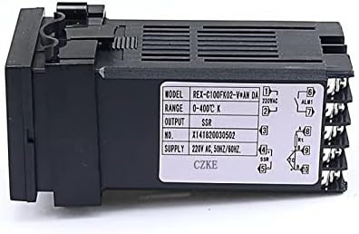 Epano Digital 220V PID REX-C100 בקר טמפרטורה + מקסימום