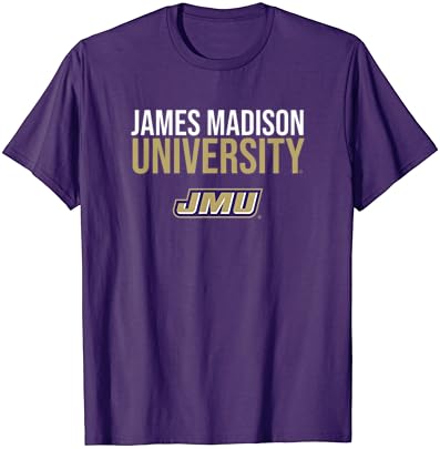 אוניברסיטת ג'יימס מדיסון JMU Dukes חולצת טריקו מוערמת