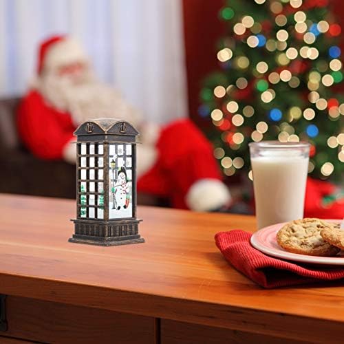 טוינדונה פנסי נרות חג המולד קישוט קישוט סנטה פתית שלג שולחן חג הובלה נופלת לילה מנורה אור טלפון תאי טלפון עיצוב מתנה