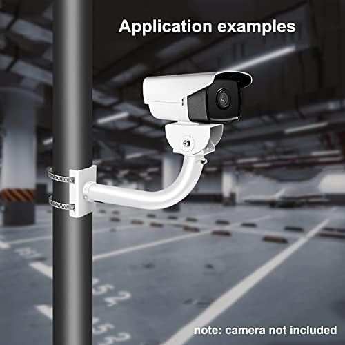 Finxroll 400 ממ מצלמת אבטחה חיצונית תומכת בהתקנת עמודת קוטב עמודת זרוע ארוכה תושבת הרכבה אוניברסלית למצלמת מעקב