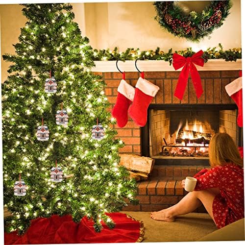 מסכת יארדווה קישוטי בית תליון שלג לקישוט עץ עץ בית קישוט בית חג המולד העיצוב עיצוב חג המולד קישוט עץ חג המולד