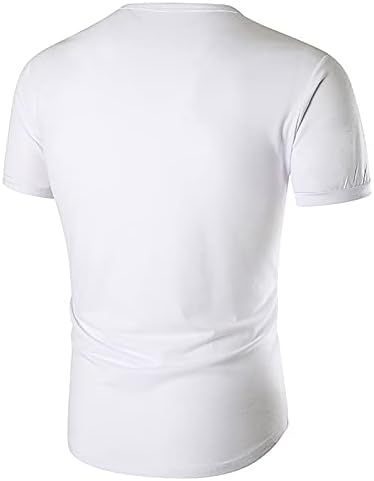 גברים של הנלי חולצות מקרית קל משקל קצר שרוול כפתור חולצות קיץ אופנה בייסבול חולצה טי