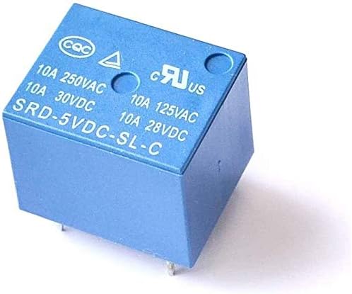 ZYM119 5PCS/lot ממסרים SRD-05VDC-SL-C SRD-12VDC-SL-C SRD-24VDC-SL-C 5V 12V 24V 10A 250VAC 5PIN T73 המעגל.