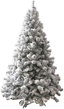 עץ חג המולד המלאכותי של דולפליי, עם עץ חג המולד של שלג נוהר של שלג נוהר, עץ חג המולד הידידותי לסביבה לקישוטים