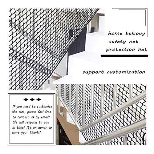מרפסת/מדרגות/מעקה פטיו בטיחות במדרגות משמר רשת, מרפסת רשתות שחור ילדים בטיחות חתולים גדר מעקה חלון חלון הגנה על דלתות לילדים