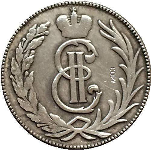 מטבע אתגר מטבעות רוסיים 15 Kopek 1764 עותק