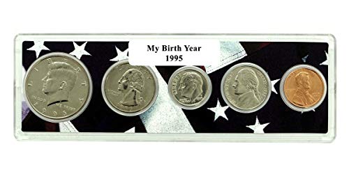 1995 5 שנת לידת מטבעות שנקבעה במחזיק הדגל האמריקני ללא מחזור