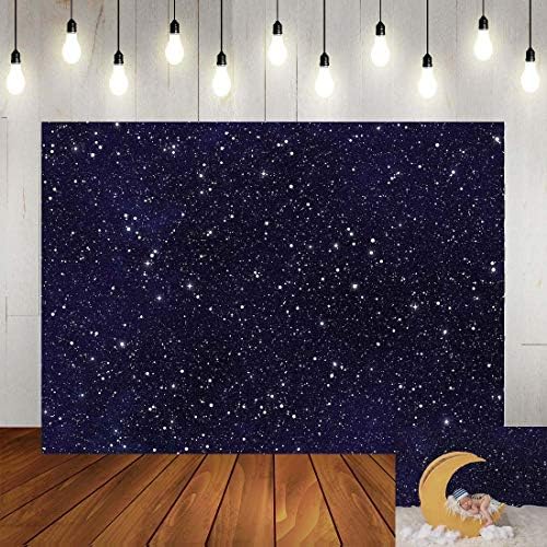 לילה שמיים כוכב תפאורות יקום חלל נושא כוכבים רקע צילום גלקסי כוכבים ילדי ילד 1 יום הולדת מסיבת תמונה רקע יילוד תינוק מקלחת