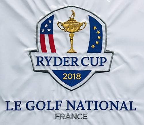2018 ריידר גביע דגל לה גולף לאומי צרפת רקום לוגו חדש