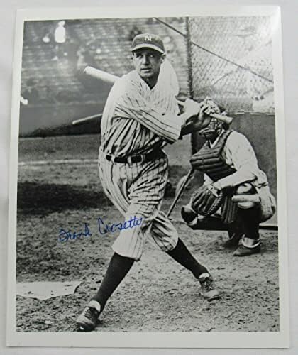 פרנק קרוסטי חתום על חתימה אוטומטית 8x10 צילום I - תמונות MLB עם חתימה