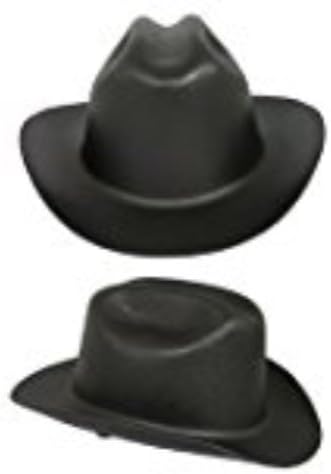 בטיחות ג'קסון בטיחות קאובוי שחור כובע קשה - מתלה 4 נקודות - התאמת מחגר