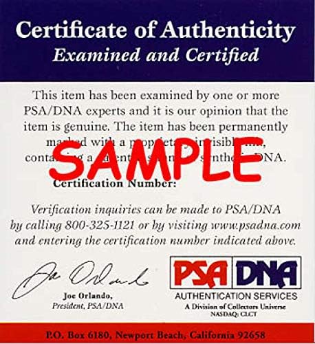 אדי ג'ורג 'PSA DNA חתום על COA 8x10 חתימות צילום טיטאנים 3