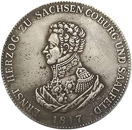 מלאכה מטבע גרמני 1817 אוסף מטבעות זיכרון מסמכים 1833 אוסף COMPLECTION מטבע זיכרון