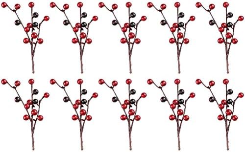סוימיס 10 יחידות ענף Crabapple ענף עדין עץ חג המולד