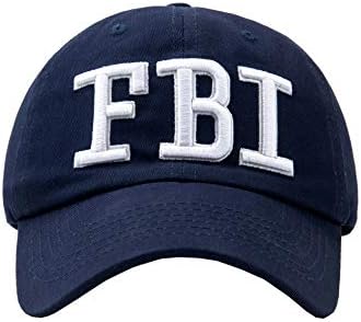 ג ' ינביי כותנה כובעי האף-בי-איי וכובעי סוכן משטרה לגברים ונשים
