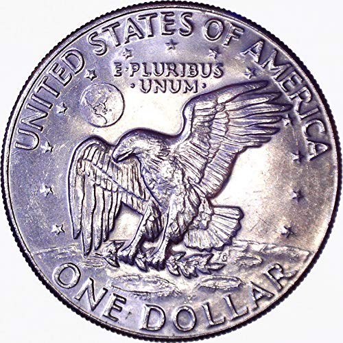 1977 D eisenhower ike דולר 1 $ מבריק לא מחולק