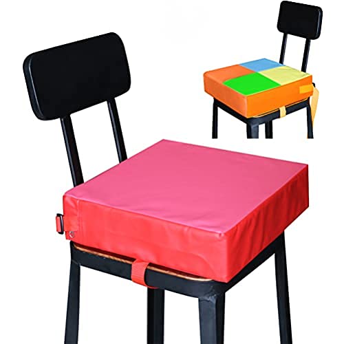 1 מחשב כיסא הגדלת כרית, בוסטרים מושב כרית נייד פריק מתכוונן כיסא בוסטרים כרית לפעוטות ילדים תינוק בוסטרים