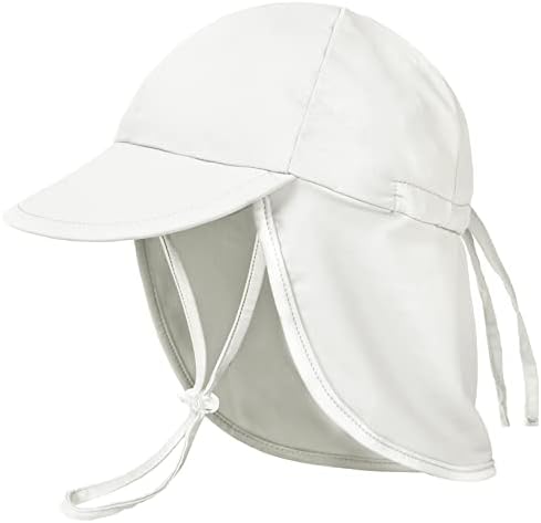CAMPTRACE BABY SWIM HAT UPF 50+ הגנת UV כובע שמש כובע חוף לתינוקות לבנות בנות בנות