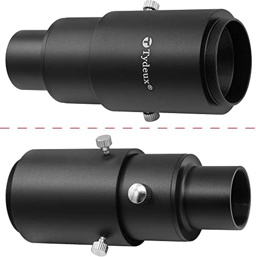 Tydeux 1.25 מתאם מצלמה הניתן להרחבה-עבור אסטרופוטוגרפיה של פוקוס-פוקוס או זרימת עיניים עם רפרקטורים או טלסקופים רפלקטוריים