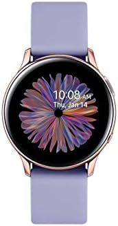 Samsung Galaxy Watch Active 2 שעון חכם עם ניטור בריאות מתקדם, מעקב אחר כושר וסוללה לאורך זמן - זהב ורד