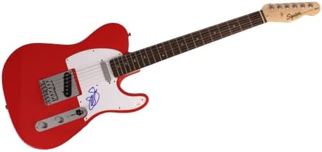 ג'ו סאטריאני חתום חתימה בגודל מלא פנדר RCR טלקסטר גיטרה חשמלית עם אימות ג'יימס ספנס JSA - לא של כדור הארץ הזה, גולש עם הזר,