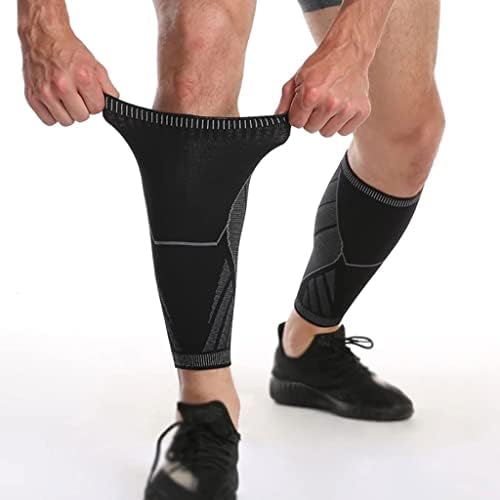 CCBUY 1 PCS דחיסת ספורט שרוול רגל שרוול אנטיסקיד עגל תמיכה גרביים גרביים מפעילים מחממי רגליים כושר