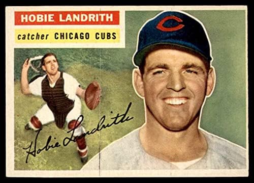 1956 Topps 314 Hobie Landrith Chicago Cubs Ex Cubs