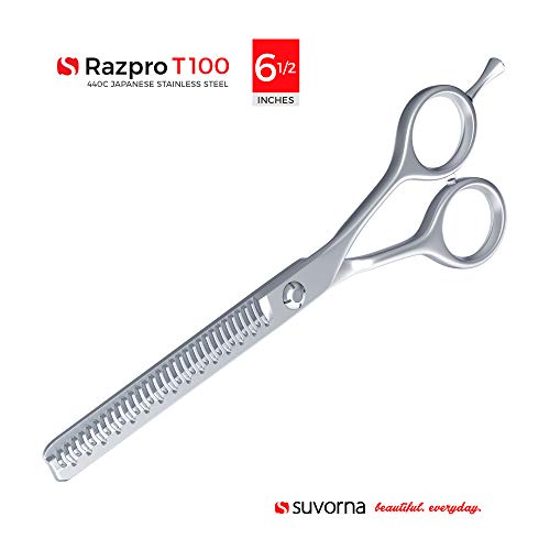 Suvorna Razpro R40 Razor Edge 440C מספריים מספרה ספרות פלדה יפנית. עיצוב שיער, חיתוך שיער, שכבות, שוליים, מספריים