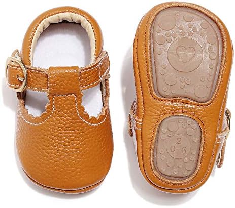 נעלי תינוקות של הונגטייה נעלי תינוקות תינוקות מרי ג'יין דירות נמר פעוט נעלי שמלת נסיכה שמלת T-Strap קשיח אנטי-החלקה