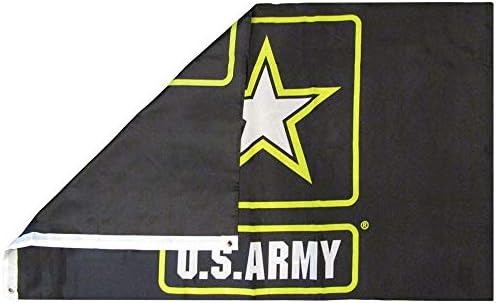 סופרסטור סיטונאי אמריקאי 3x5 כוכב צבא ארצות הברית 3'x5 'איכות פרימיום 75D דגל פוליאסטר