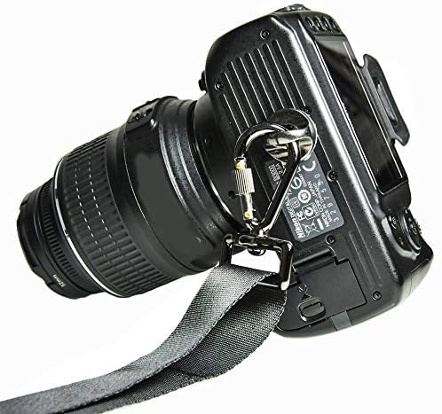 2 יחידות 1/4 הברגה מצלמה רצועת בורג צוואר רצועת בורג מחזיק מצלמה בורג עבור מצלמה קנון ניקון סוני אולימפוס פנסוניק סיגמא מהיר