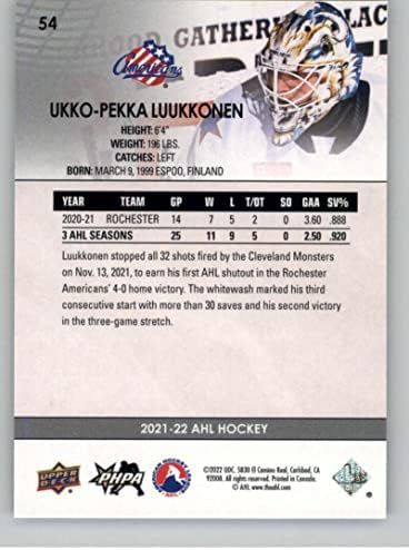 2021-22 סיפון עליון AHL 54 UKKO-PEKKA