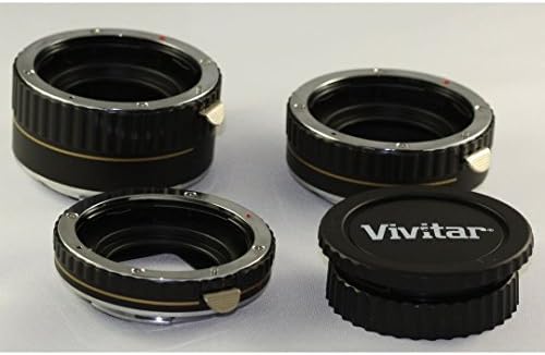 Vivitar viv-ext-n 3 צינורות הרחבה של ניקון