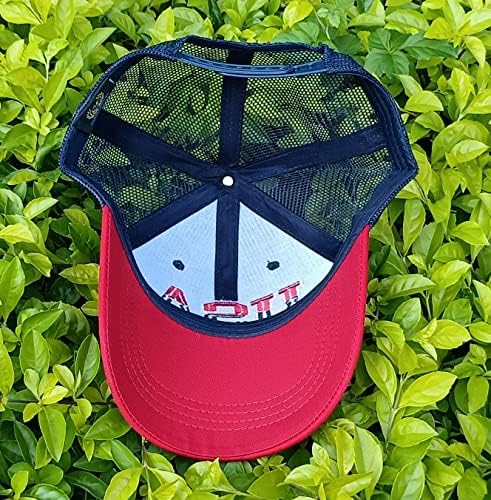 Fxbwhtey אמריקאי כובעי בייסבול של דגל אמריקאי לגברים נשים, כובעי משאיות ארהב, כובע רשת כותנה שוטפת כותנה רקומה מתכווננת