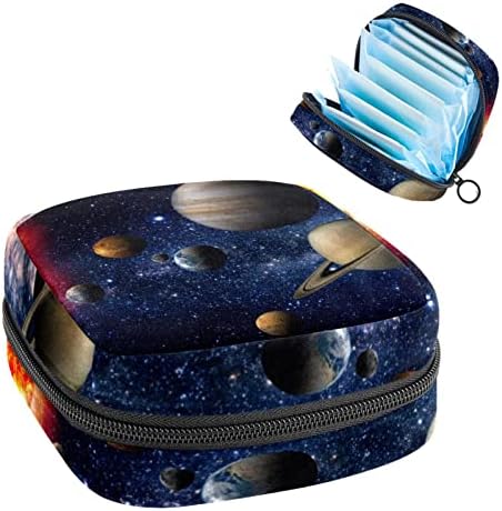 אחסון תיק עבור תחבושות היגייניות, וסת כוס פאוץ, תקופת תיק ארגונית עבור נשי רפידות טמפונים, חלל החיצון גלקסי