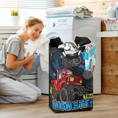 סל אחסון סל משאית כחולה מכסה כביסה מתקפלת על צעצועים גדולים במיוחד אמצעי אחסון לילדים לילדים מעונות אמבטיה ביתיים מארגנים דקו