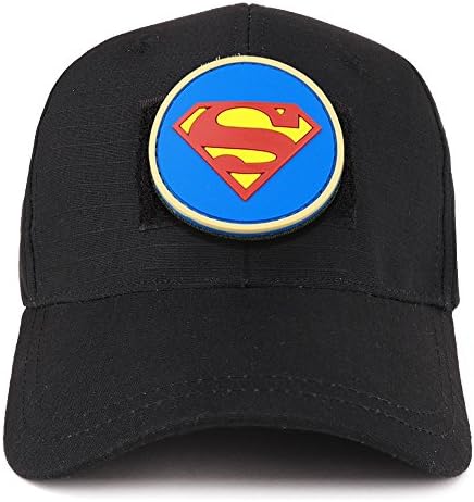 טלאי גומי מעגלי סופרמן סופרמן חנות לבוש טרנדי על כובע טקטי מובנה