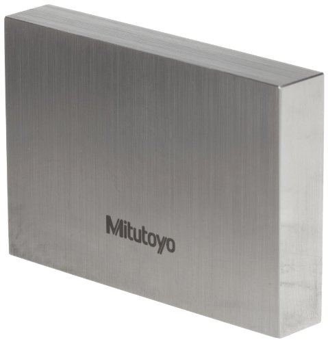 Mitutoyo Steel Block Gage מלבני, ASME כיתה K, אורך 2.0