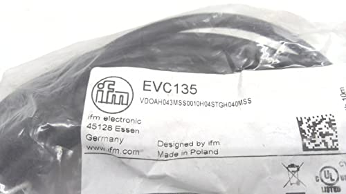 IFM EVC135, מכלול כבל חיבור, VDOAH043MSS0010H04STGH040MSS EVC135