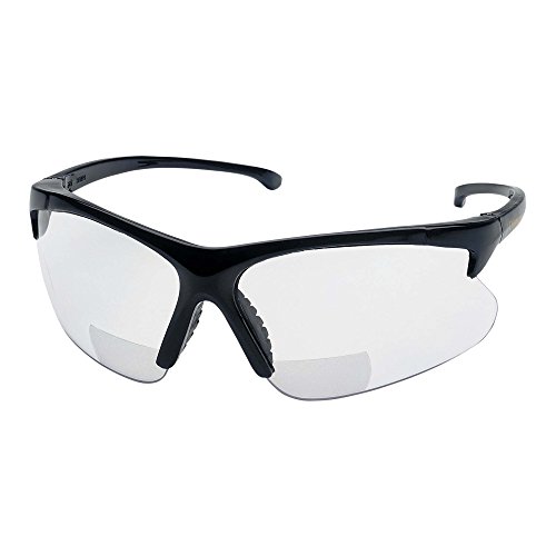 Kleenguard v60 30-06 משקפי שמש בטיחותיים של קוראים, קוראים ברורים עם +2.5 דיופטר, מסגרת שחורה, 6 זוגות / מקרה
