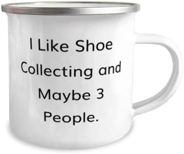 מתנות איסוף נעליים חדשות, אני אוהב איסוף נעליים ואולי 3 אנשים, ספל קמפר חניון אפי 12oz מחברים, ספל קפה, ספל