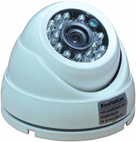 Bluefishcam AHD CCTV מצלמת אלומיניום כיפת אלומיניום 1.0MP AHD 720p CMOS שבבי עם מערכת אבטחה רחבה של IR-חתוכה.