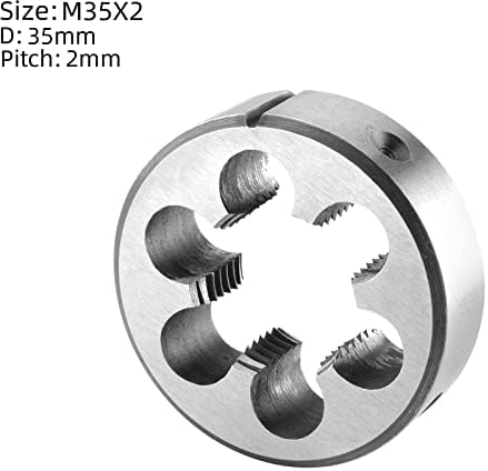 בורקיט M35 x 2 ברז ומים סט, M35 x 2.0 חוט מכונה ברז ויד ימין עגולה