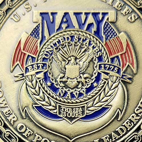 אתגר הצבאי הראשי של חיל הים האמריקני כוח מטבע של מנהיגות חיובית אל תדרוך אותי