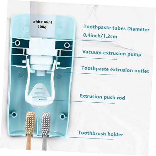 Hemoton 1pc משחת שיניים סחיטה מסחטה חשמלית משחת שיניים לילדים לילדים עמדת שיניים משחת שיניים סחיטה עמד