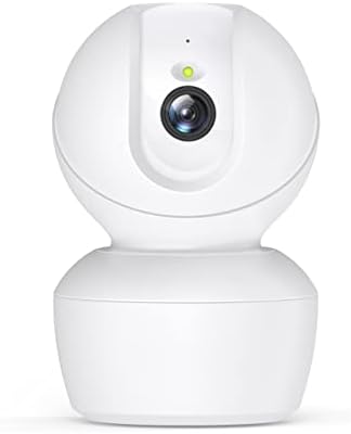 Oculview מצלמת אבטחה מקורה 2.5K, מצלמת אבטחה ביתית לחיית מחמד ותינוק, מצלמת WiFi 360 מעלות עם איתור תנועה, ראיית לילה, שיחות