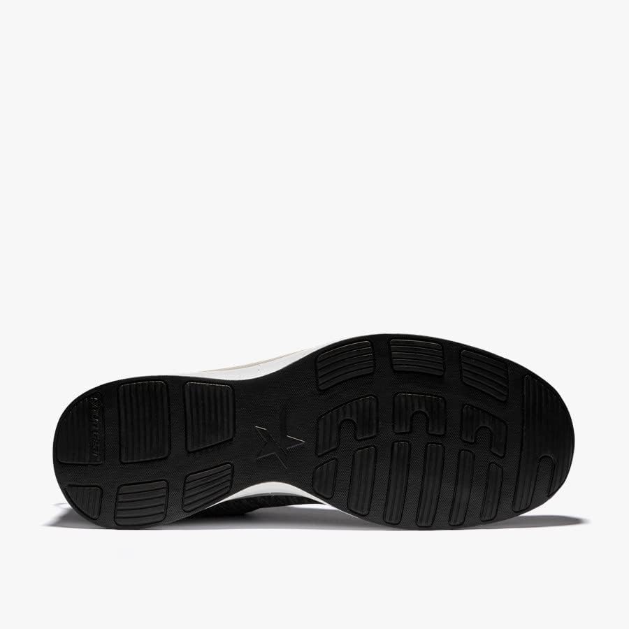 נעלי בטיחות של הילוך מוצק של גברים, שחור, 11.5