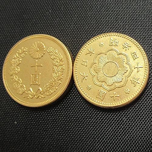 מטבע אתגר ארהב 10 סנט 1940 אוסף מטבעות זיכרון מצופה מכסף